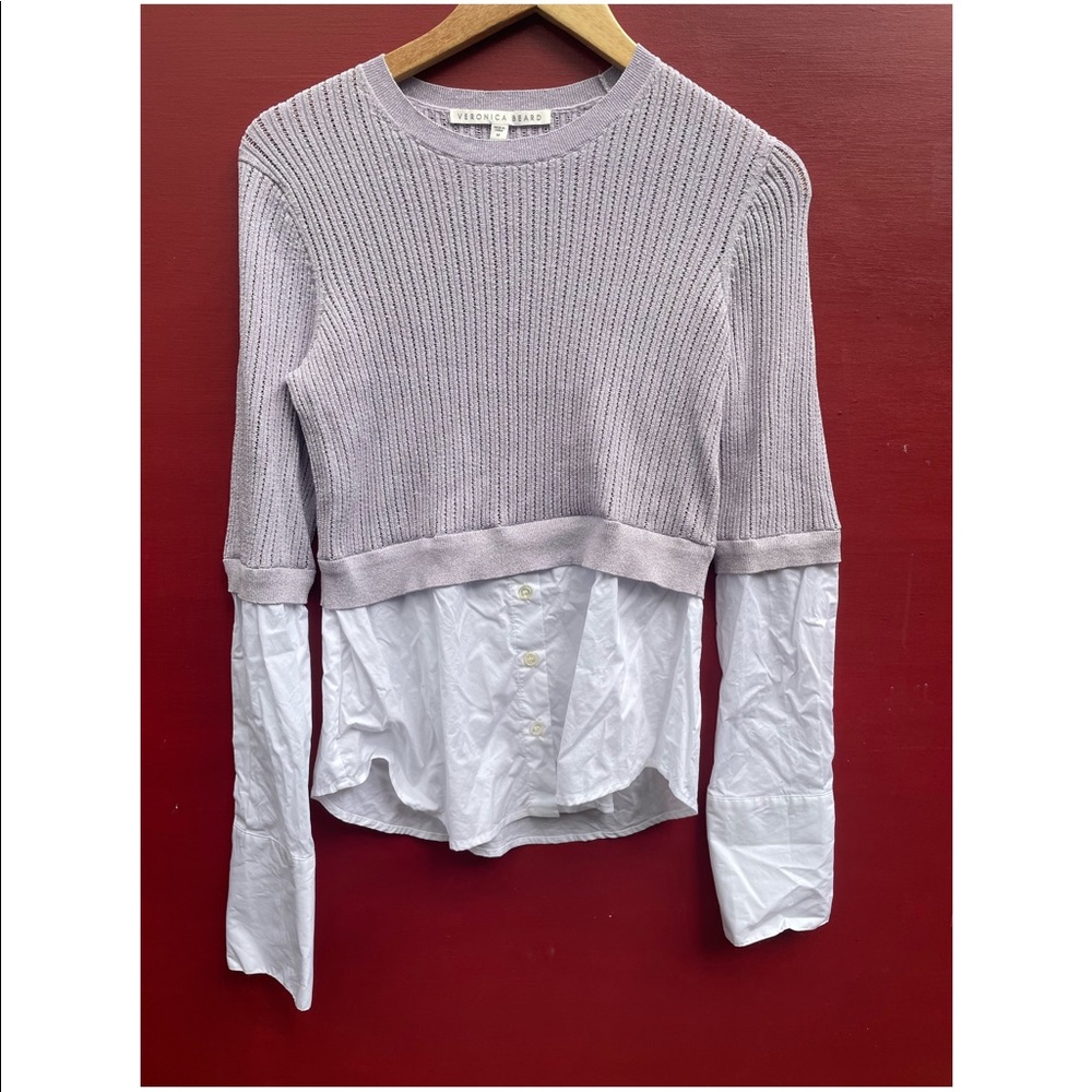 Veronica Beard Layered Look Sweater